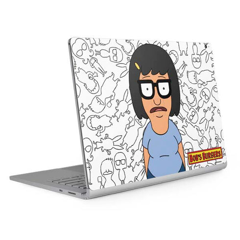 Bobs Burgers Tina Uhh Surface Book 2 15in Skin